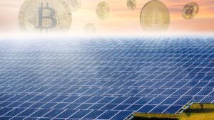 mineração de Bitcoin com energia solar